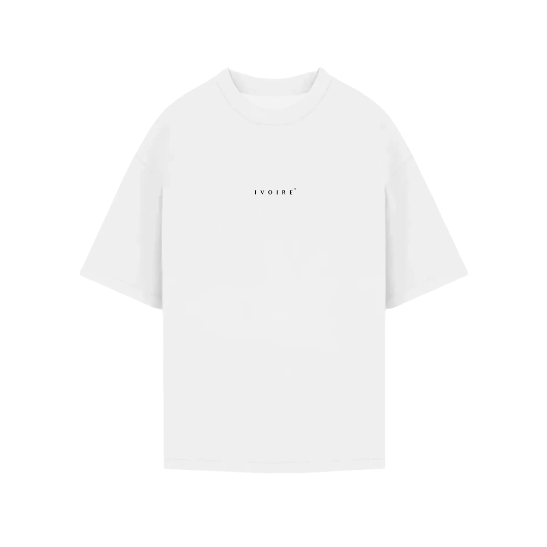 T-Shirt - Basic typo White