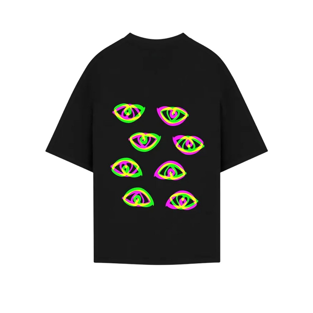 T-Shirt – Multiples eyes Black