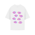 T-Shirt – Multiple eyes White