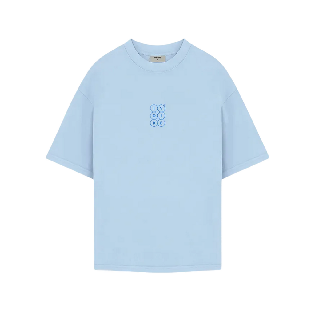 T-Shirt – Big back logo Sky blue