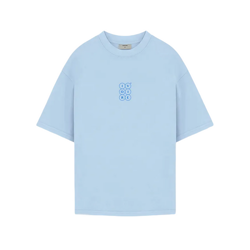 T-Shirt – Big back logo Sky blue