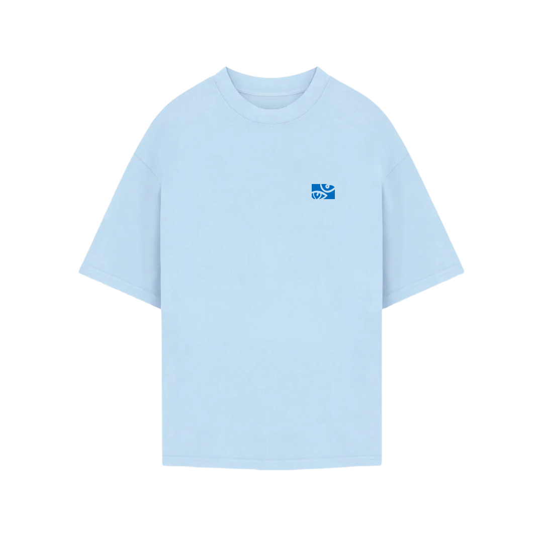 T-Shirt – Waves Sky blue